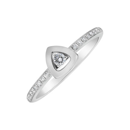 Prsten s diamanty Passion Triangle