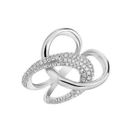 Prsten s diamanty Tangled Diamond