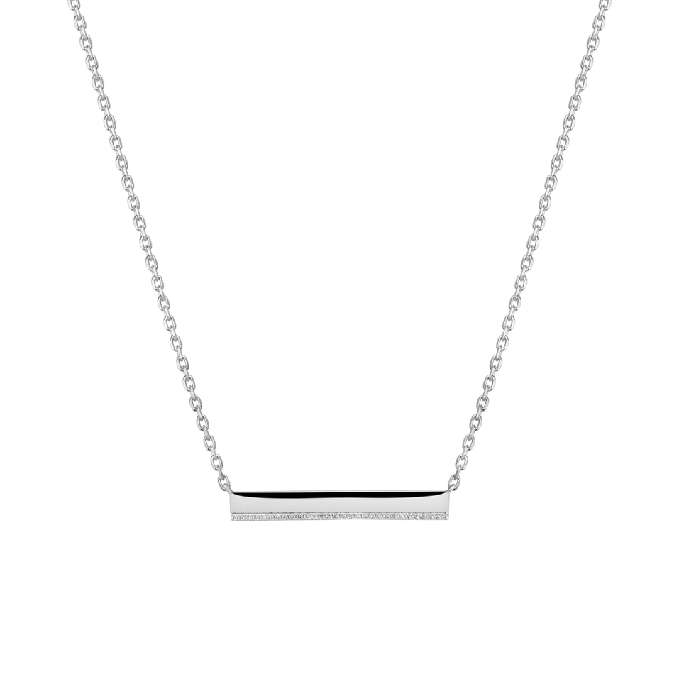 Náhrdelník s diamanty Elegance Charm