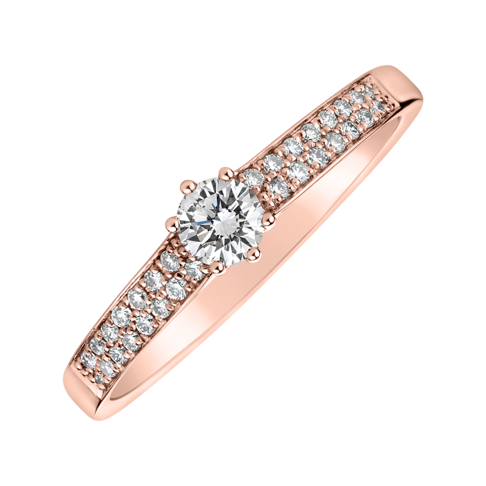 Prsten s diamanty Sparkling Romance