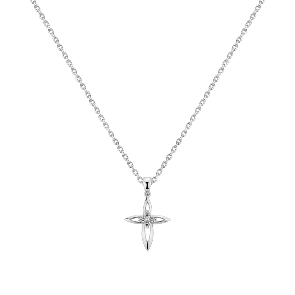 Přívěs s diamanty Celestial Cross