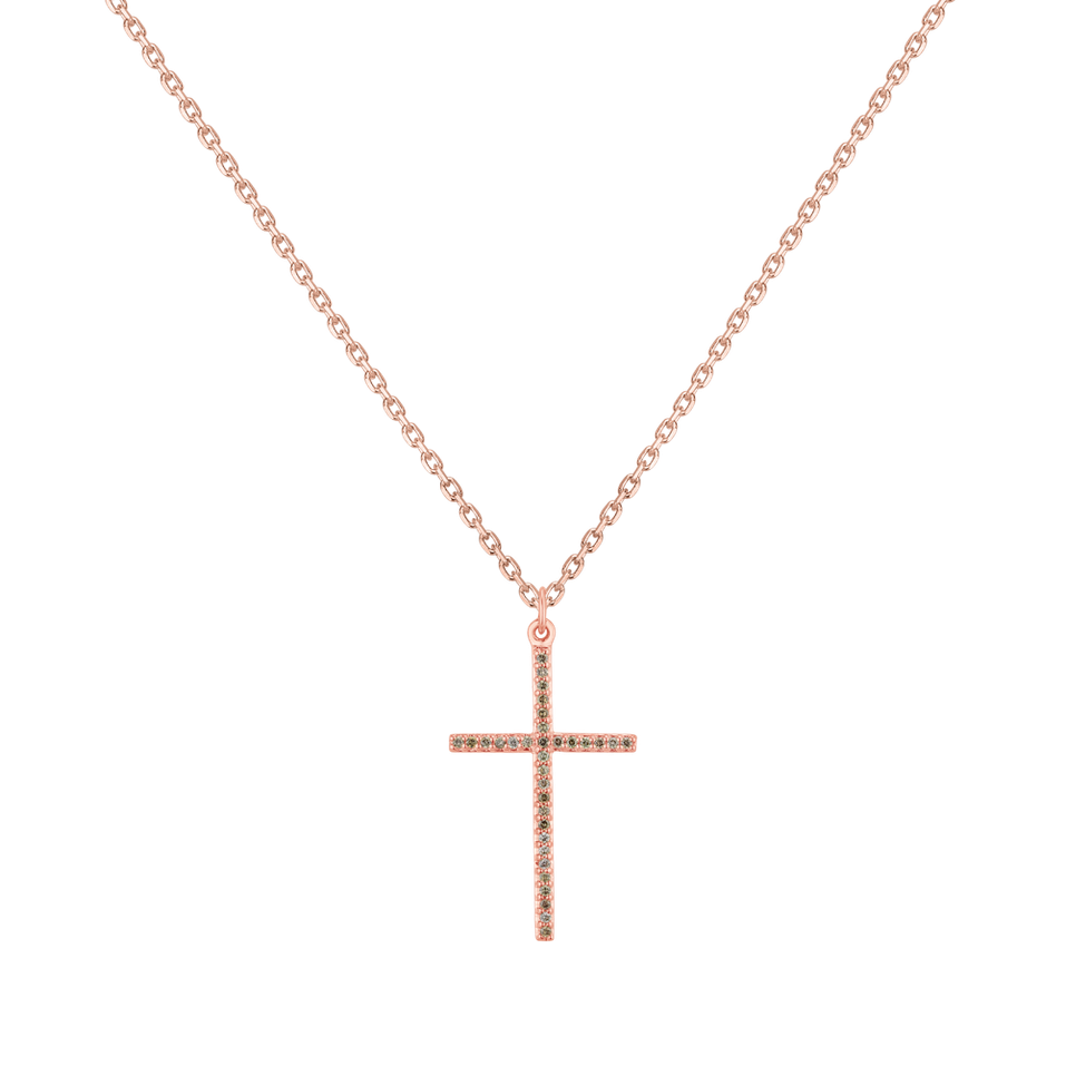 Náhrdelník s diamanty Nobility Cross