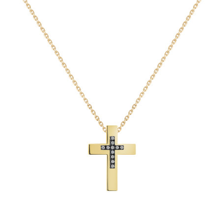 Náhrdelník s diamanty Shape of Cross