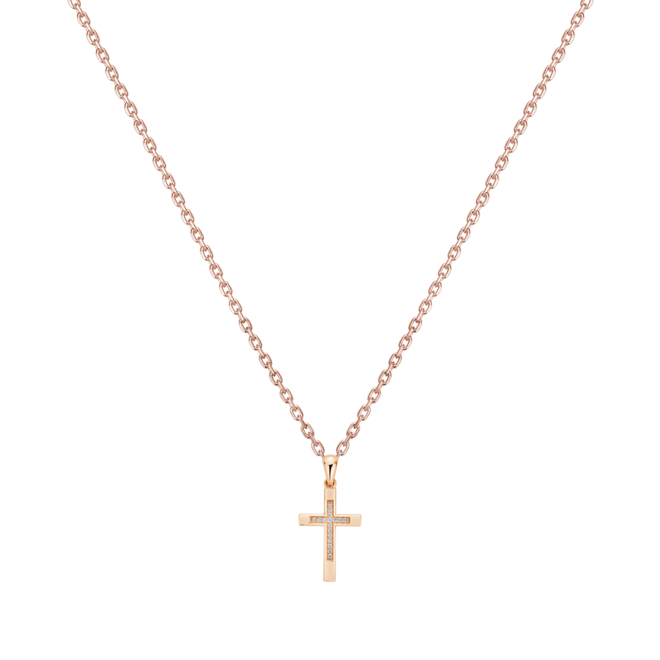 Přívěsek s diamanty Cross