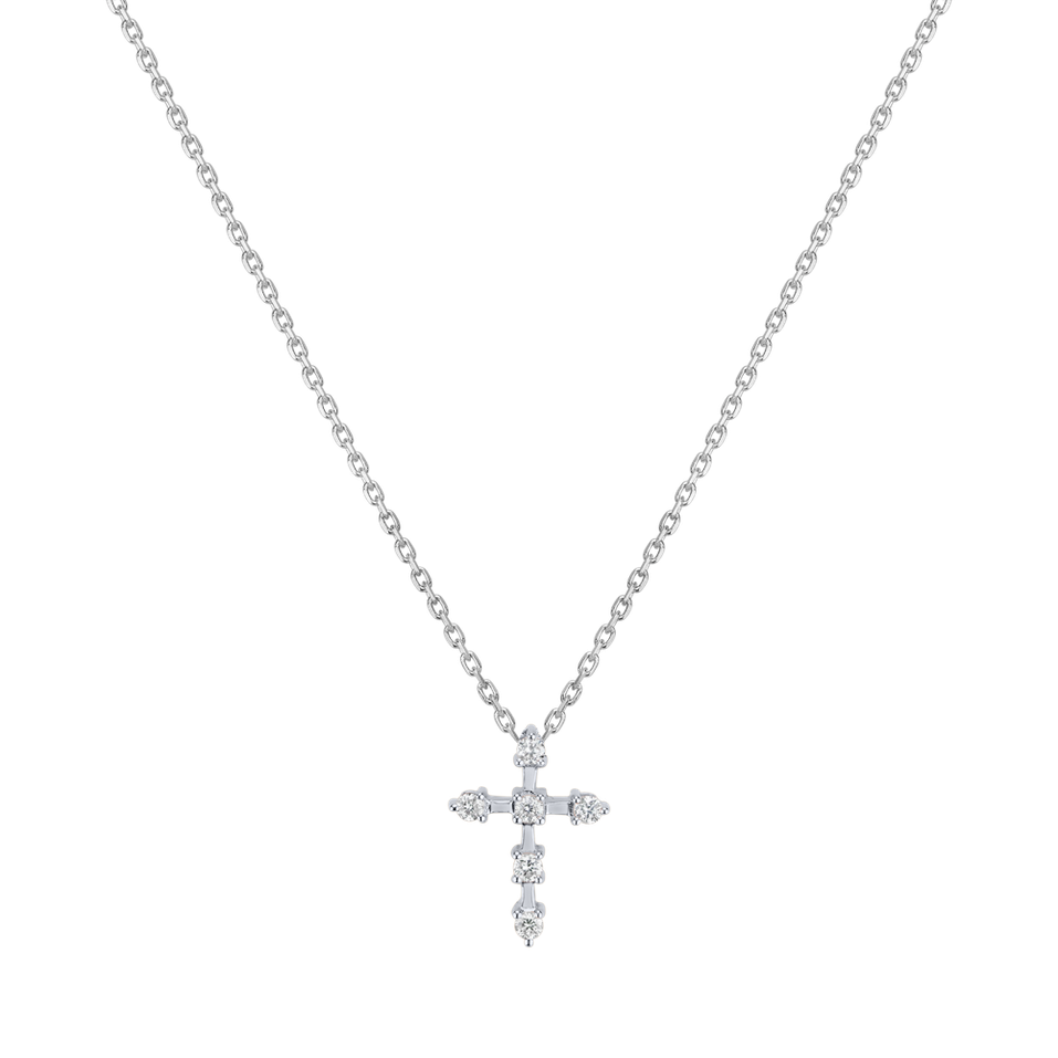 Náhrdelník s diamanty Sparkling Cross